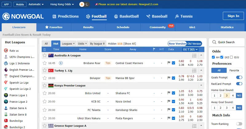 Hệ thống dữ liệu tỷ số thời gian thực (Live Data Engine) Hệ thống dữ liệu tỷ số thời gian thực (Live Data Engine)