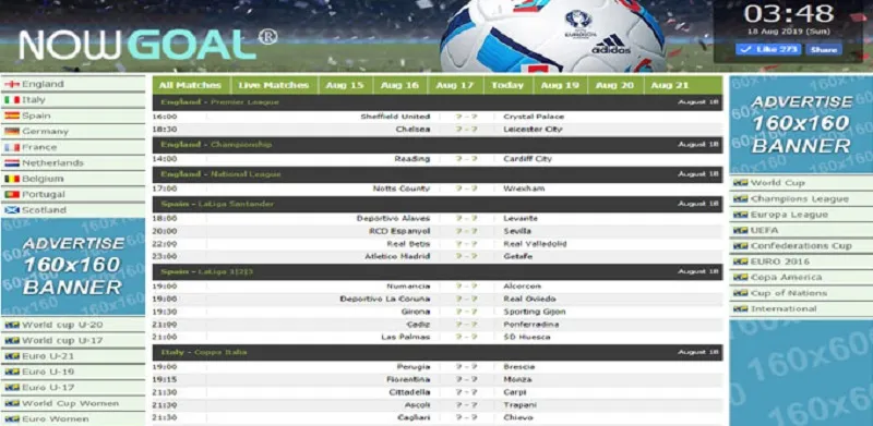 Nowgoal 888: Phiên bản cao cấp với dữ liệu tỷ số và phân tích cá cược chuyên sâu